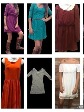 Lot of 9 Juniors Size Small Dresses